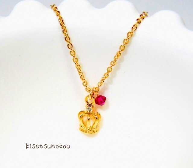 little crown ネックレス **A14043*の画像1枚目