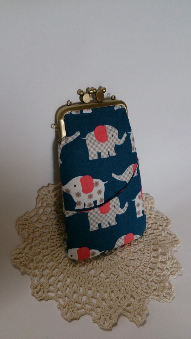 smart phone case （eléphants）