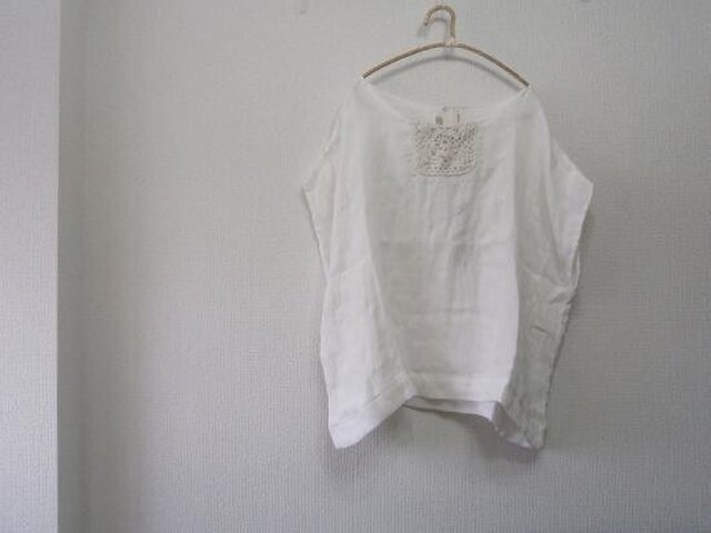 en-en鈎針手刺繍オフホワイト(013)の画像1枚目