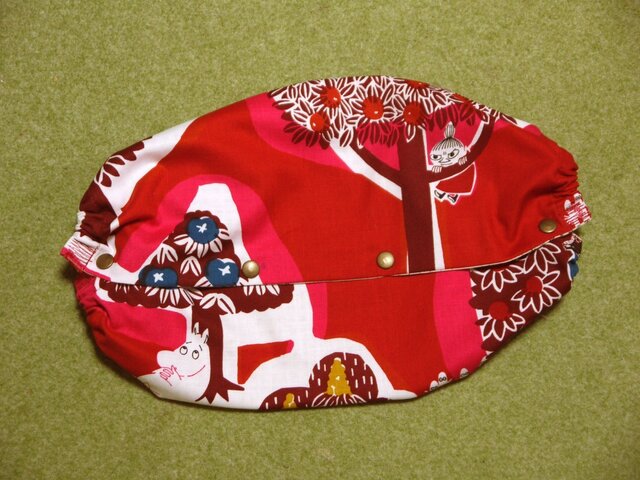 送料込☆ムーミン谷☆エルゴカバー レッドCの画像1枚目