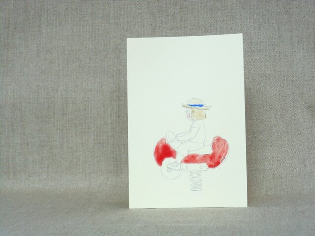 手描きポストカード No.0028の画像1枚目