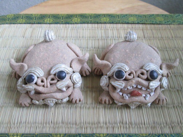 *M様ご予約品* シーサー2点の画像1枚目