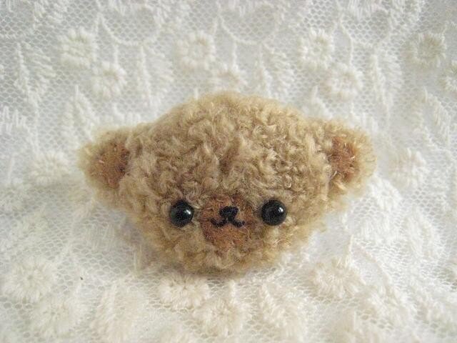 くまくまブローチの画像1枚目