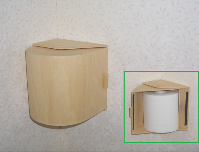 トイレットペーパーホルダー Aの画像1枚目