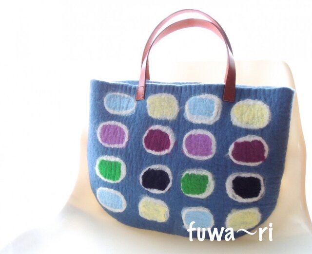 トートバッグ パレット *スカイブルー*の画像1枚目