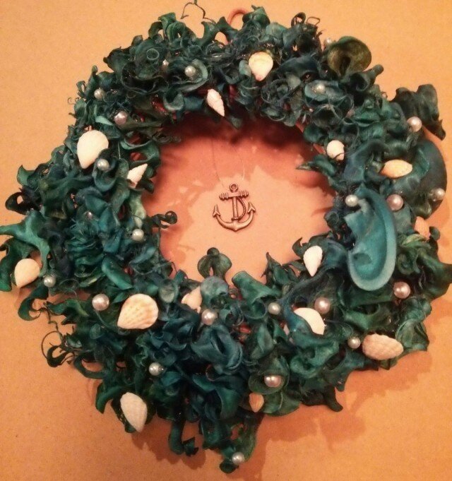 貝殻のリース <Shell Wreath>の画像1枚目