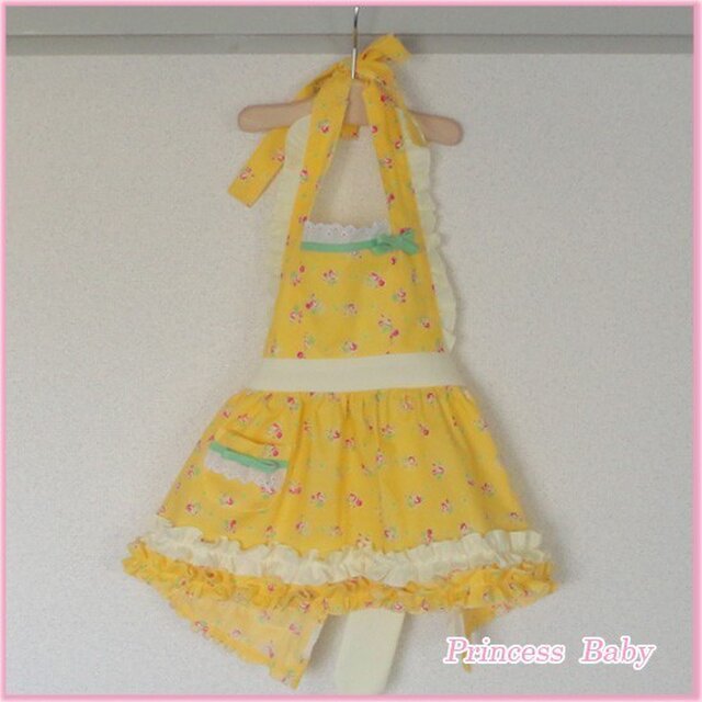ベビーエプロン【プリンセスベビー】の画像1枚目