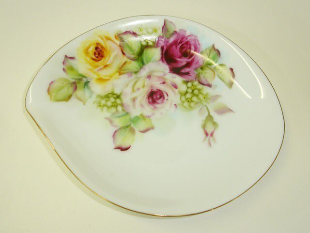 薔薇のしずく皿(5)の画像1枚目