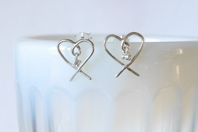 Heart Pierce(silver)の画像1枚目