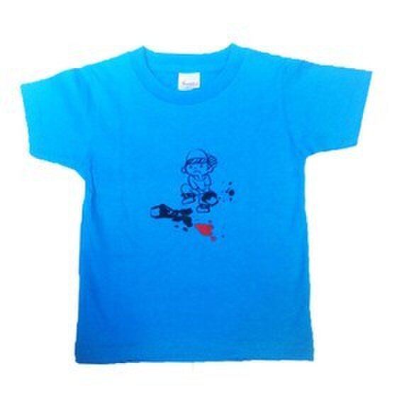 キッズTシャツペンキボーイの画像1枚目