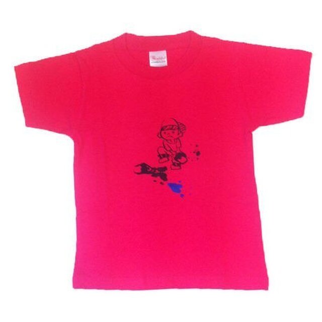 キッズTシャツペンキボーイの画像1枚目