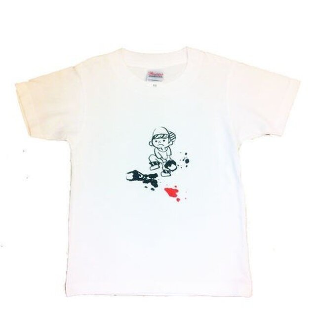 キッズTシャツペンキボーイの画像1枚目