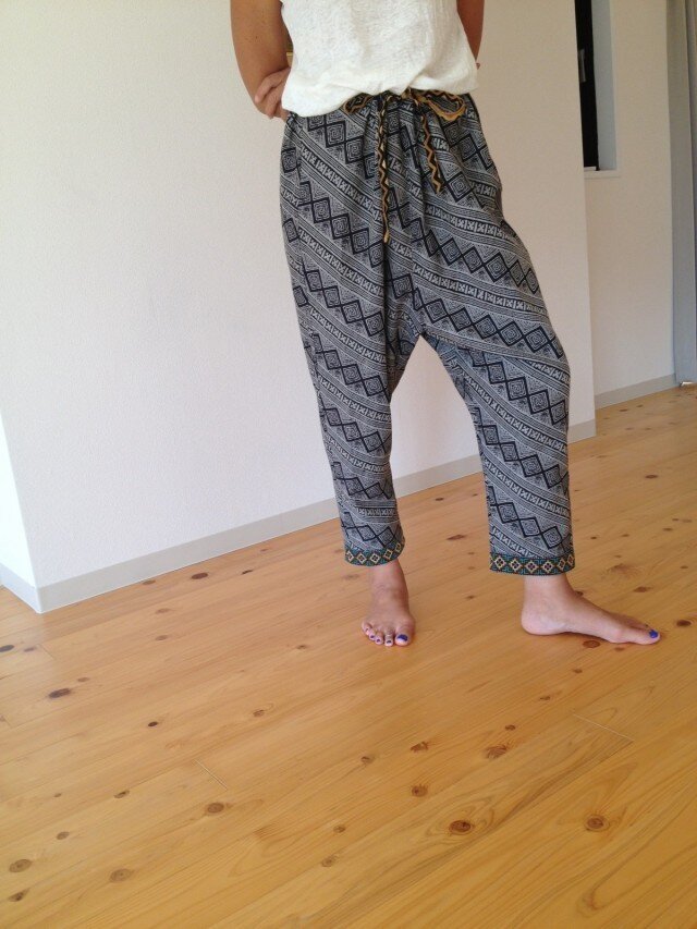 サルエルパンツ chaing maiの画像1枚目