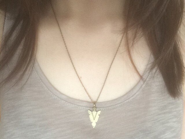 Arrowhead necklaceの画像1枚目