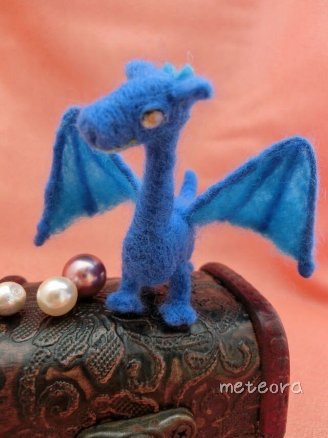 ミニミニベビードラゴン ブルーの画像1枚目