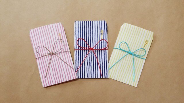 ちょっと贅沢な水引ポチ袋 るねのワンピースの画像1枚目