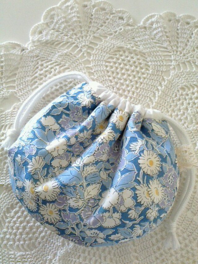 babyきんちゃく リバティwildflowersの画像1枚目