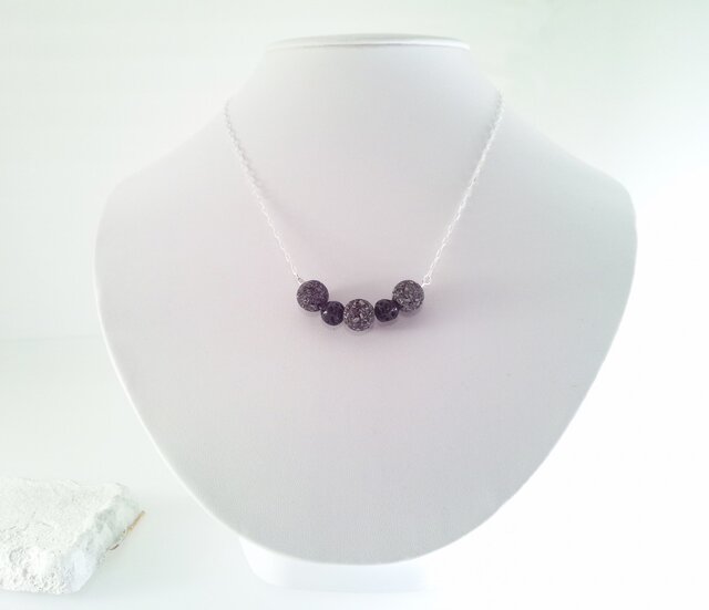 溶岩+Silver Necklace Mの画像1枚目