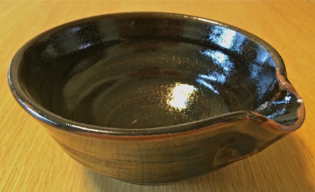 片口(小、黒色)の画像1枚目
