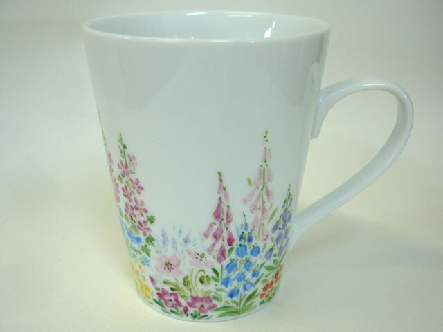 「草花の庭」マグカップ(3)の画像1枚目