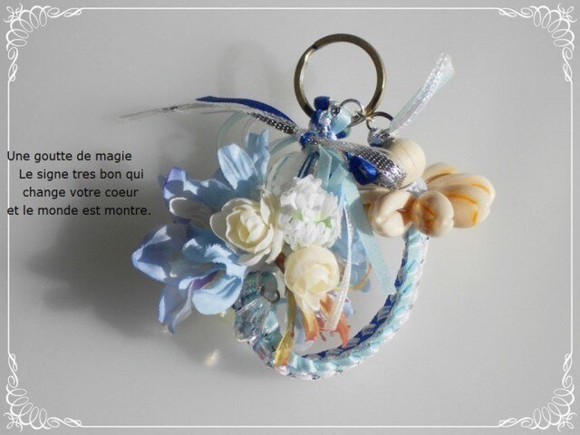 ***ハワイアンstyle*bouquet*ストラップ***の画像1枚目