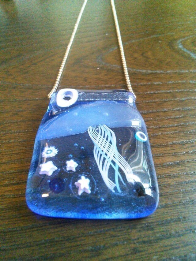 水海月のネックレス