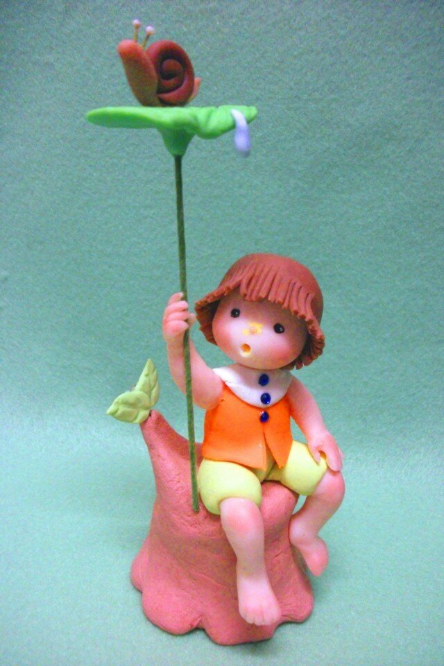 葉っぱの傘の画像1枚目