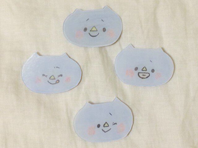 【受注生産】サイのブローチの画像1枚目