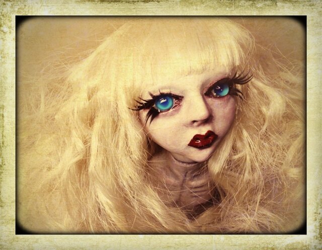 AL様専用//売約済【編上足BJD2sugarGothLoli】の画像1枚目