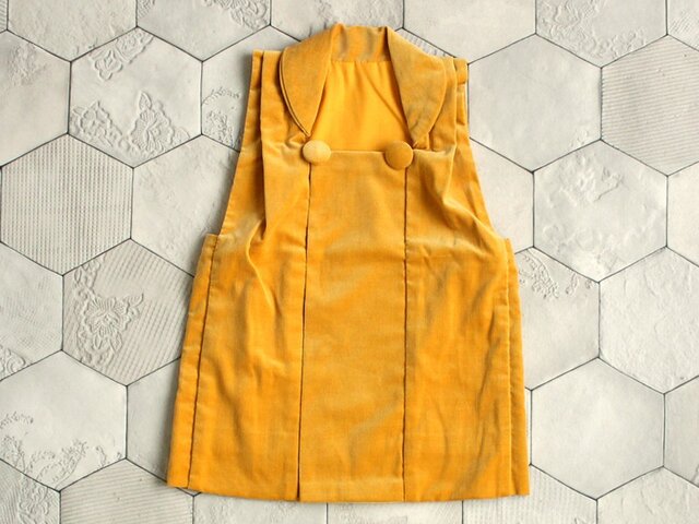 別珍被布/からし色【受注生産】の画像1枚目
