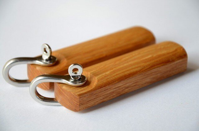 Key Holder(樫&メタル)の画像1枚目