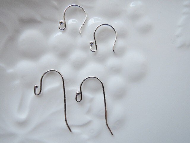 ☆（369）再々・・・販です！AAAラリマー☆SV925製フックピアス