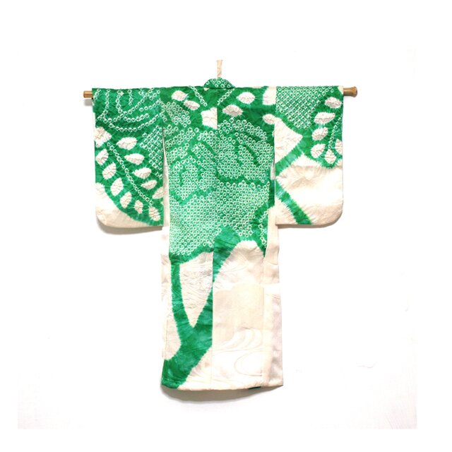 着物タペストリー【GREEN】の画像1枚目
