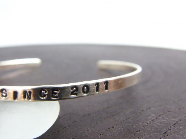 シルバー　バングル　925 sterling HＢ刻印 シルバー バングル 925 sterling HB刻印 【公式通販】