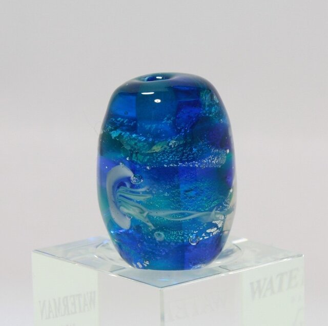 とんぼ玉「Thetis・・海月玉2」の画像1枚目