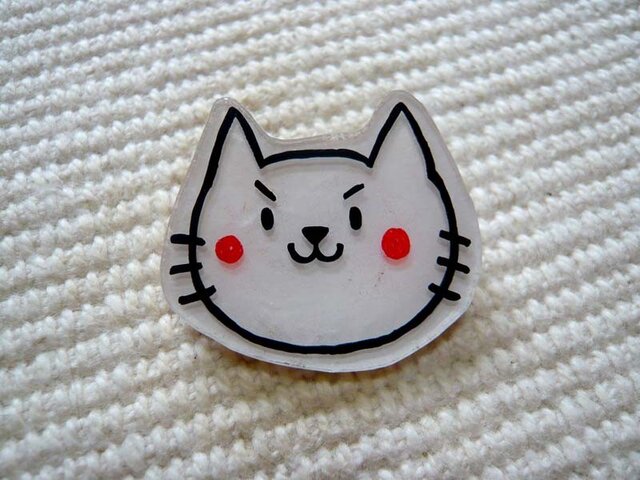 ねこブローチの画像1枚目