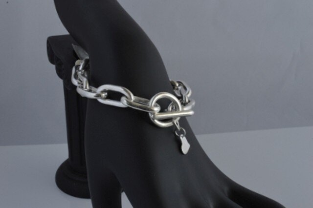 Silver Chain Braceletの画像1枚目