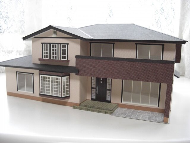 住宅模型　洋風家屋　(１)の画像1枚目