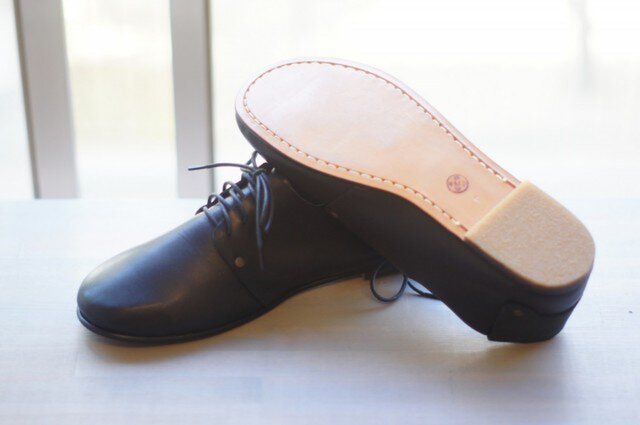 ハンドメイドシューズ 「栄町」 Color ブラック | iichi 日々の暮らし