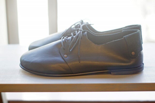 ハンドメイドシューズ 「栄町」 Color ブラック | iichi 日々の暮らし