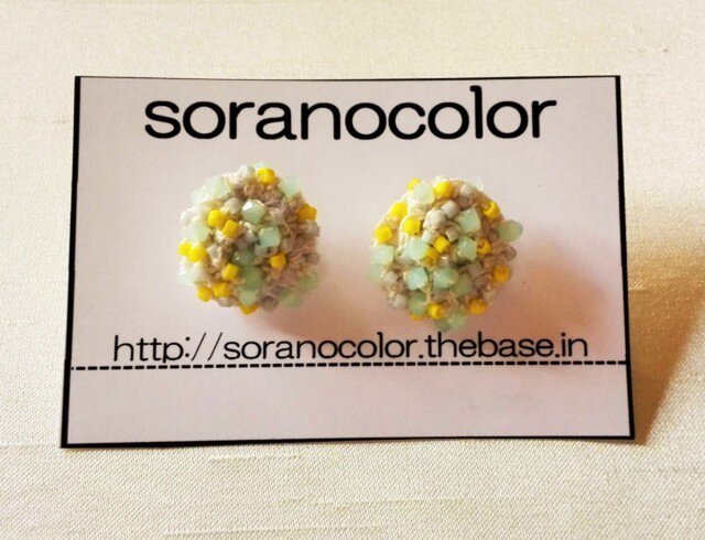 beads crochet pierce 0046の画像1枚目