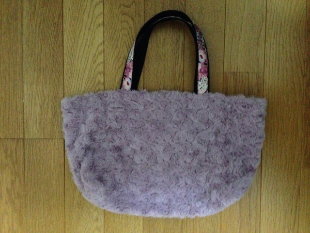 ボア&リバティ♪トートバッグの画像1枚目
