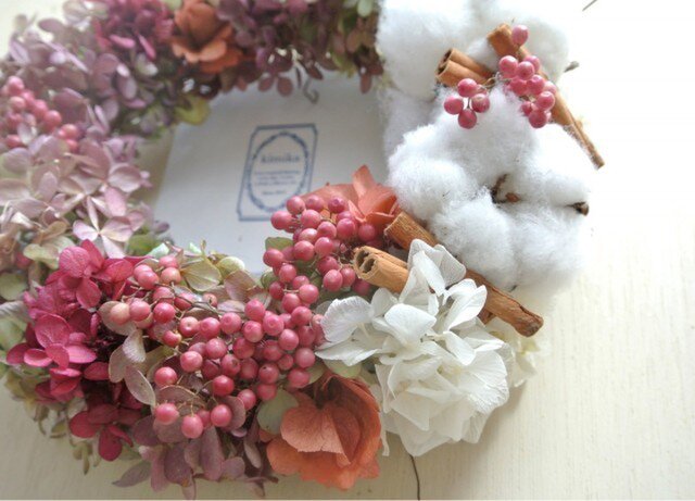 水無月とコットンのwreathの画像1枚目