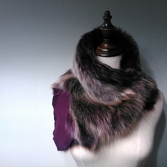 Toscana lambskin scarfの画像1枚目