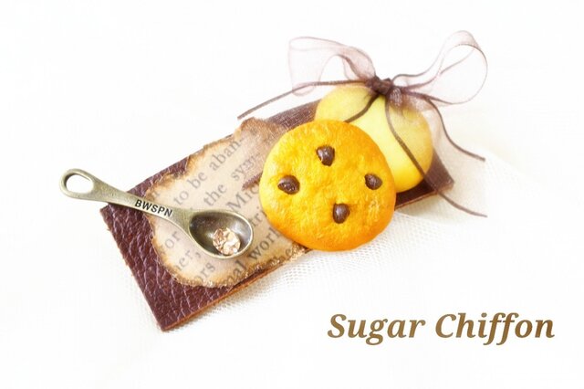 【送料無料】思わず食べたくなる♡クッキーのバレッタの画像1枚目