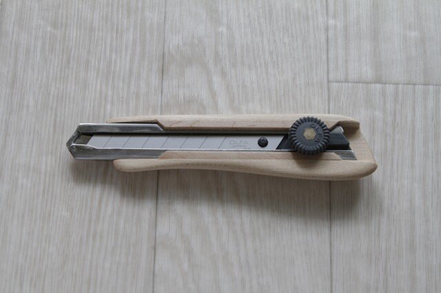 右利き用大型木製カッターダイアル式(メープル)の画像1枚目