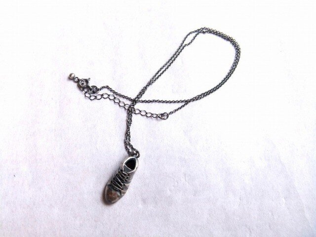 ワークブーツ ネックレス sv.verの画像1枚目