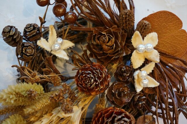 大地の花束 アンティークブラウンの画像1枚目