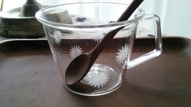 KIRIKO耐熱マグ 小 花の画像1枚目