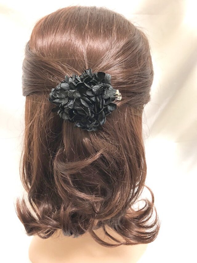 プリザーブドフラワー ヘアアクセサリーシリーズ Iichi ハンドメイド クラフト作品 手仕事品の通販